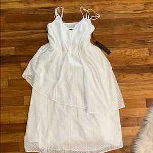 White eyelet dress